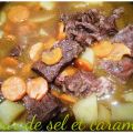 Bourguignon à ma façon