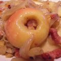 Äppel-fläsk (Pommes, oignons et bacon)