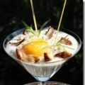 Crème de chou fleur aux cèpes et oeuf poché à[...]