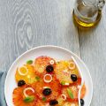 Salade d'oranges et olives à la sicilienne