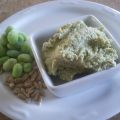 Tartinade d'edamames et graines de tournesol