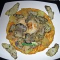 Galette pâte à st Jacques, poireau, cèpes et st[...]
