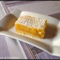 Carrés au citron