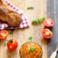 Tartinade de tomates confites