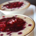 RIZ AU LAIT AU CHOCOLAT BLANC, COULIS DE[...]