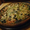 Pizza au pesto d