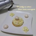 Chantilly de citron façon tarte meringuée