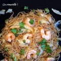 WOK DE CREVETTES ET CHOU CHINOIS