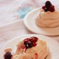 Pavlova aux fruits rouges