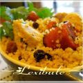 Couscous poulet-merguez à la coriandre, Recette[...]