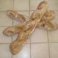 Baguettes croustillantes (sur Poolish)