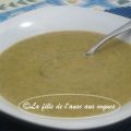 CRÈME DE COURGETTES ET DE HARICOTS BLANCS