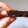 Brownies au chocolat, café et marron