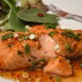 Saumon à la sauce chili thaï et à l'ail