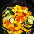 Soupe d'automne potiron-courgettes