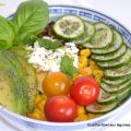 Buddha Bowl au Maïs, Céréales et Légumes[...]