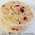 Riz pilaf à l'oignon rouge