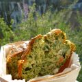 Cake épinards-saumon-chèvre