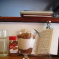 Crème de fromage blanc aux spéculoos et chocolat