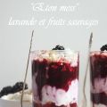 ''Eton mess'' à la lavande et aux fruits[...]