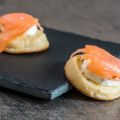 Blinis apéritif à la crevette