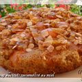 Gâteau aux abricots, caramélisé au miel, à la[...]