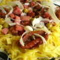 Tagliatelas a la italiana / Tagliatelles a[...]