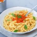 Torsettes à la sauce tomates maison et basilic