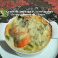 Gratin De Poireaux Et Saint-Jacques