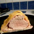 Filet mignon en croûte au munster