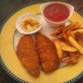 Recette de fish and chips épicé, sauce curry et[...]