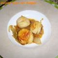 Noix de saint-jacques sur fondue d'oignon de[...]