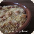 Gratin de potiron