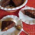 Fausse tarte chocolatée aux physalis