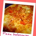 Pizza bolognaise - Pizza boloñesa