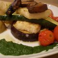 Napoléon de légumes grillés au pesto d'épinard[...]
