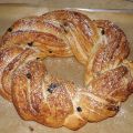 Kringel   raisins secs, orange et cannelle