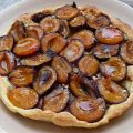 Tarte rustique aux quetsches
