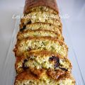 Cake de polenta amandes et courgettes