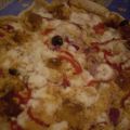 Pizza grano-libano-mediterranéenne!