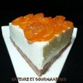 Cheesecake  aux kumquats confits.