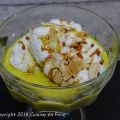 Iles flottantes au Parmesan sur crème de maïs[...]