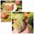 Aumonières de choux farcis
