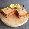 Sandwichs aux deux saumons