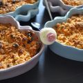 Crumble au muesli et aux pommes.