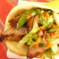 Pitas au porc grillé à l'orientale