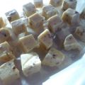 Fudge au chocolat blanc et bailey's