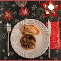 Blancs de volaille, sauce tomatée - estragon et[...]