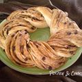 Kringle au cacao et pépites de chocolat