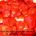 Tarte aux fraises à la crème pâtissière